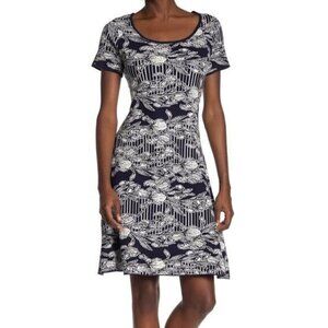 Robbie Bee Short Sleeve Sheath Dress Academia Career Boss Holiday Party NYE S